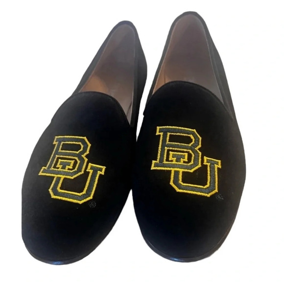 JP Crickets Baylor University women’s size 7 suede loafer in excellent condition - Picture 1 of 4